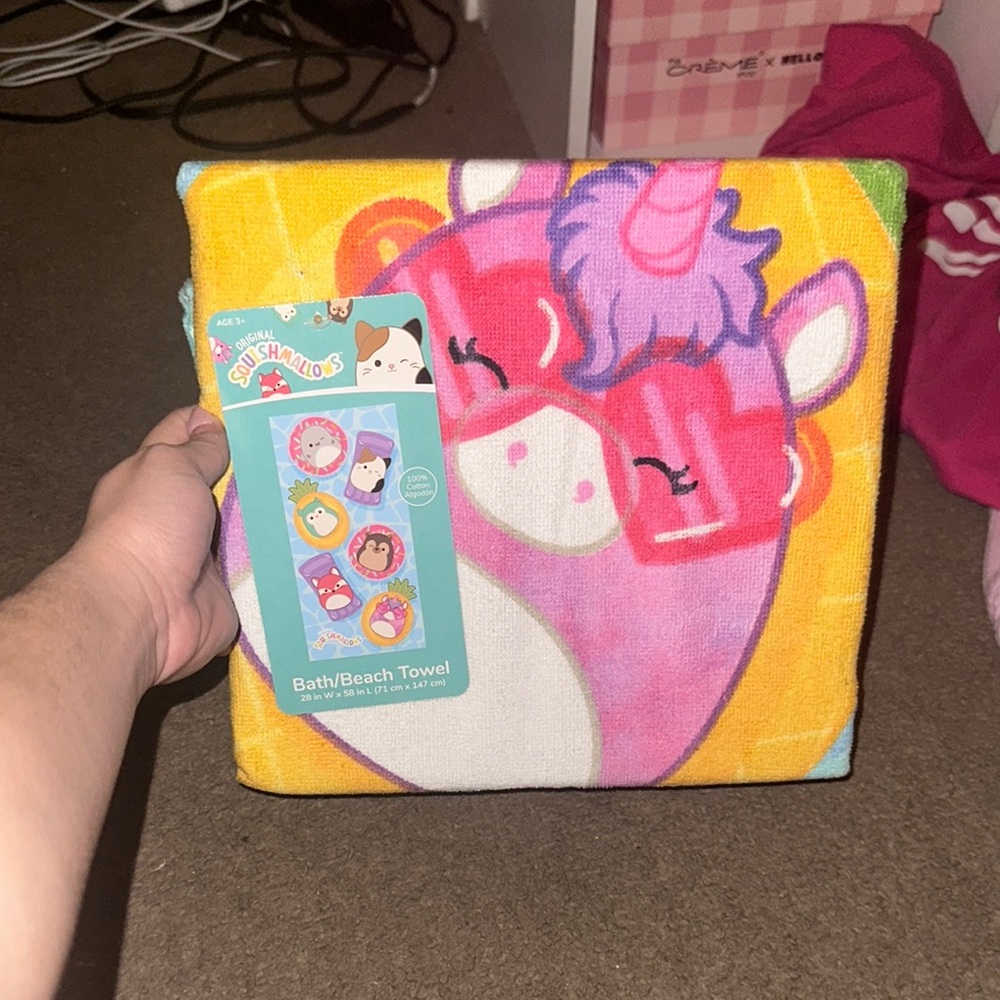 Sun Squad Unicorn Bath/Beach Towel